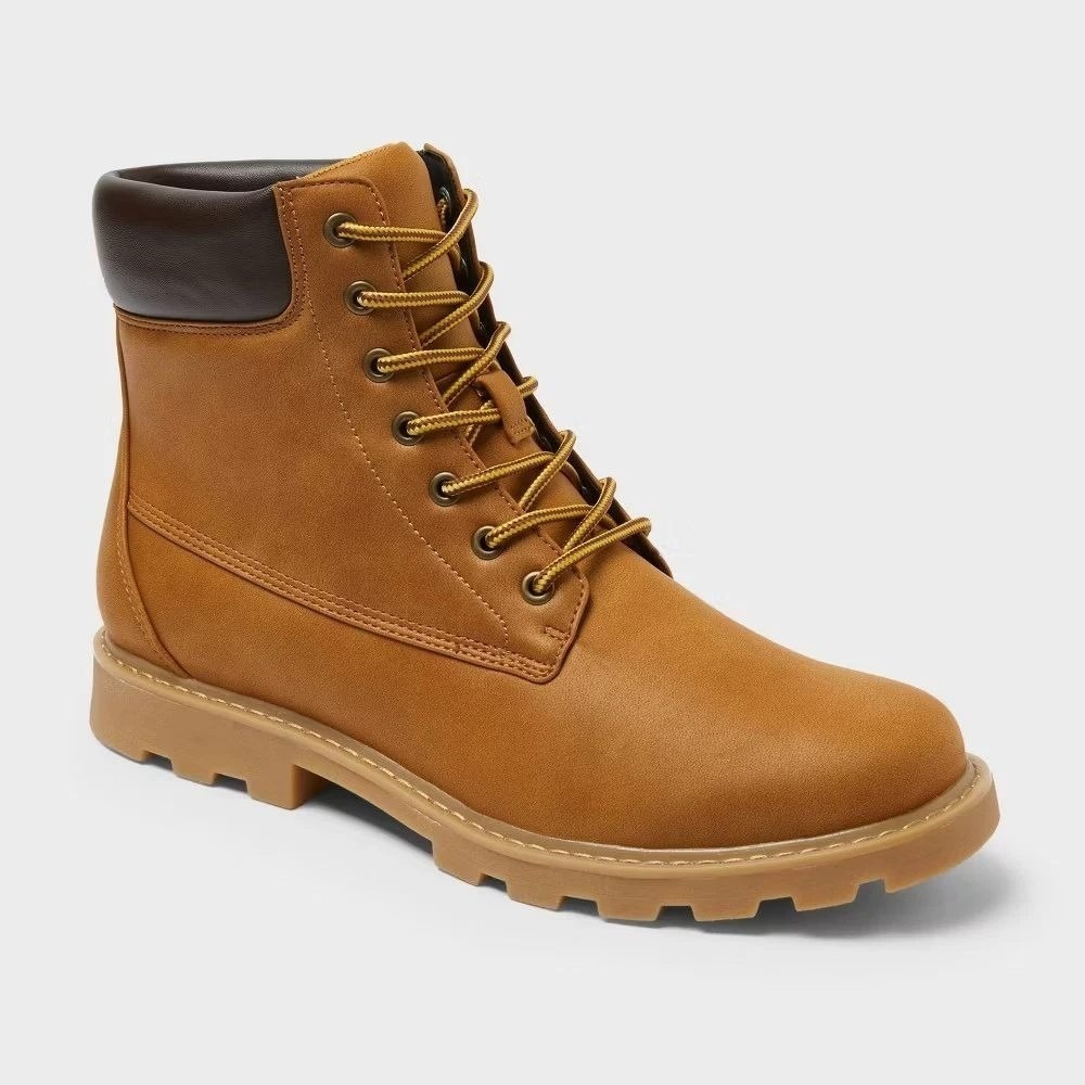 Men's Boots by Goodfellow & Co Tahoe Lug Sole Tan Size 9.5 New With‎ Tags
